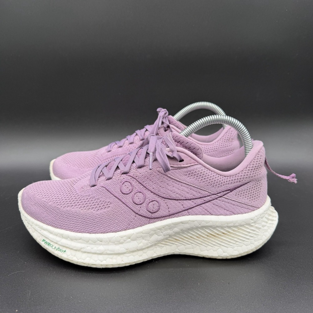 Saucony Ride RFG Women Size 8.5 Purple Lavender Sneakers
